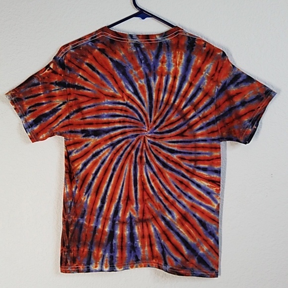 NEW TIE DYE S/S T SHIRT YOUTH MEDIUM - Picture 2 of 3